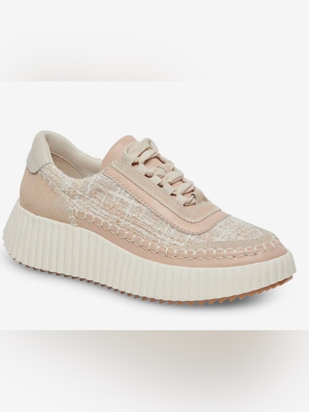 Dolce Vita‎ Women's Cream and Tan Sneakers size 8.5